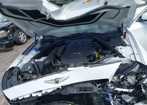 2018 Genesis G80 3.8 из США, поврежденный, VIN KMHGN4JE6JU263925